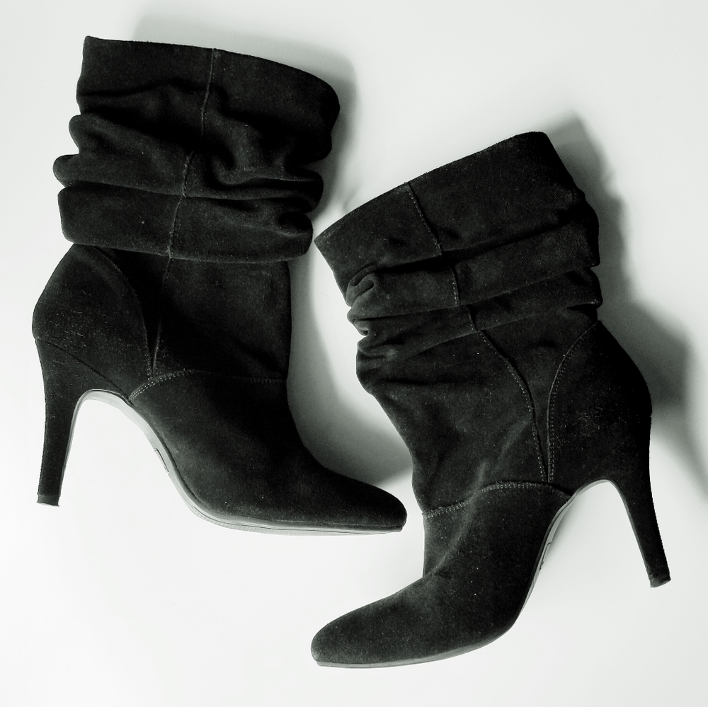 Kelly & Katie Alesa-KK ancle booties,blac suede